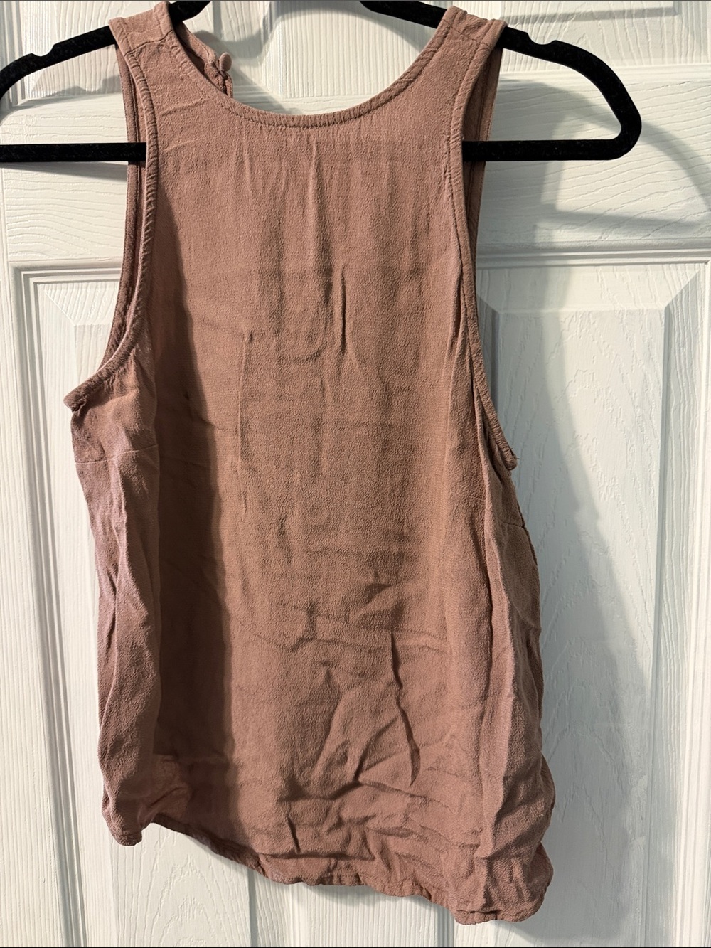 a new day Mauve Tank Top - Scoop Neck Ribbed Knit